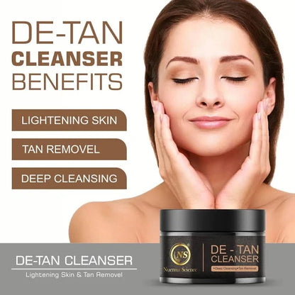 Nuerma Science De-Tan Cleanser | Purifies Skin & De-Tan Skin with Fair Complexion
