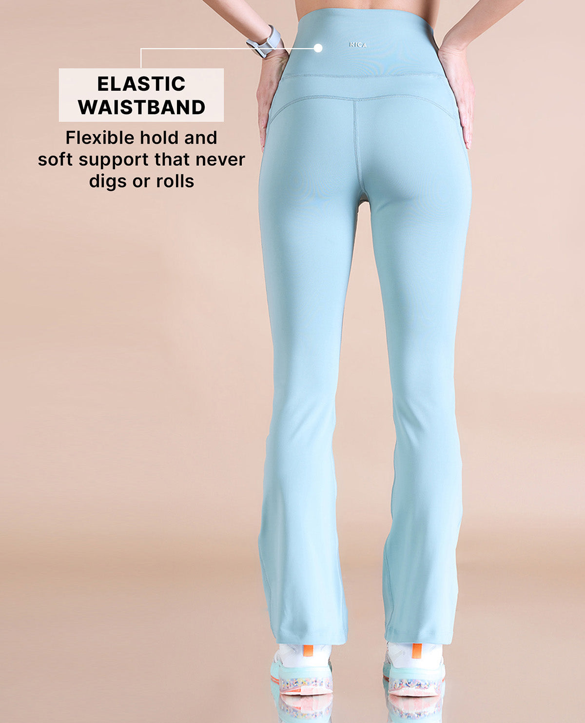 Women Stretchable Flared Pants