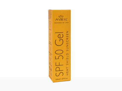 Aveil SPF 50 Gel Heat Shield Sunscreen