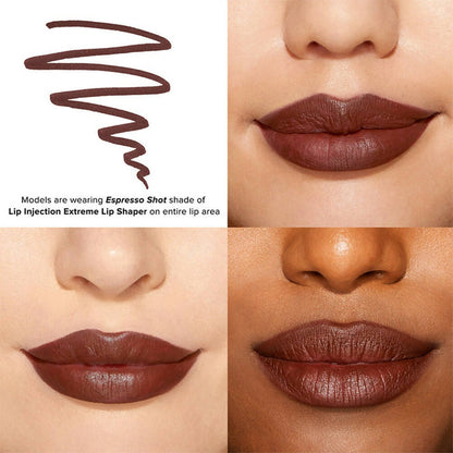 Too Faced Lip Injection Extreme Lip Shaper - Espresso Shot