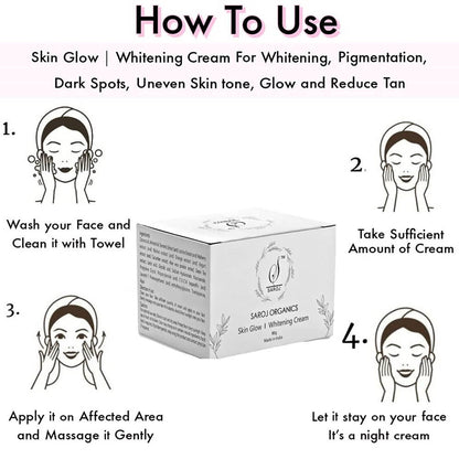 Saroj organics Skin glow and Whitening Cream
