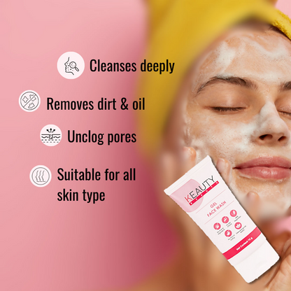 Keauty Beauty Gel Face Wash