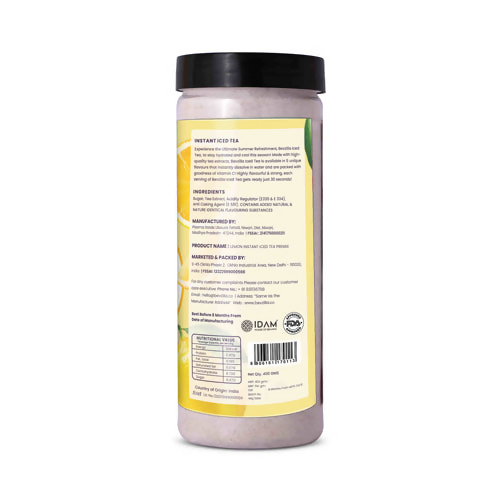 Bevzilla Lemon Instant Iced Tea Mix