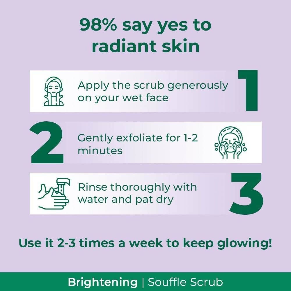 Palmolive Brightening Souffle Face Scrub