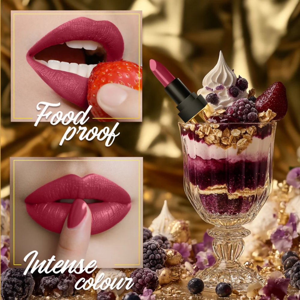Faces Canada Comfy Matte Velvet Touch Lipstick - Acai Parfait 12