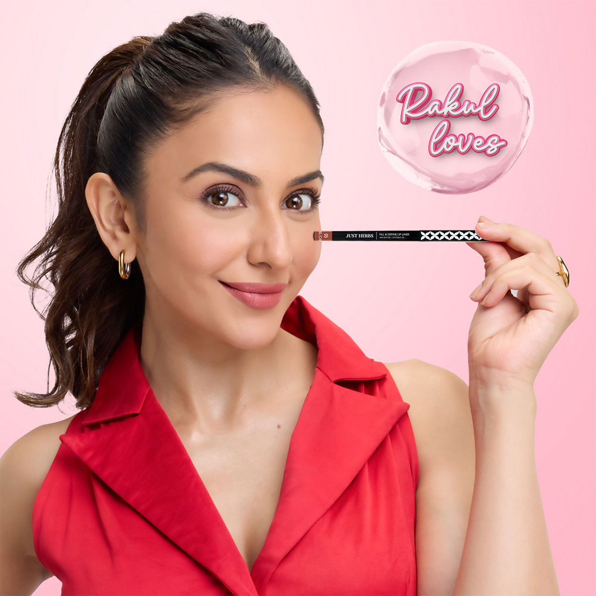Just Herbs Fill & Define Lip Liner - Caramel Carnival