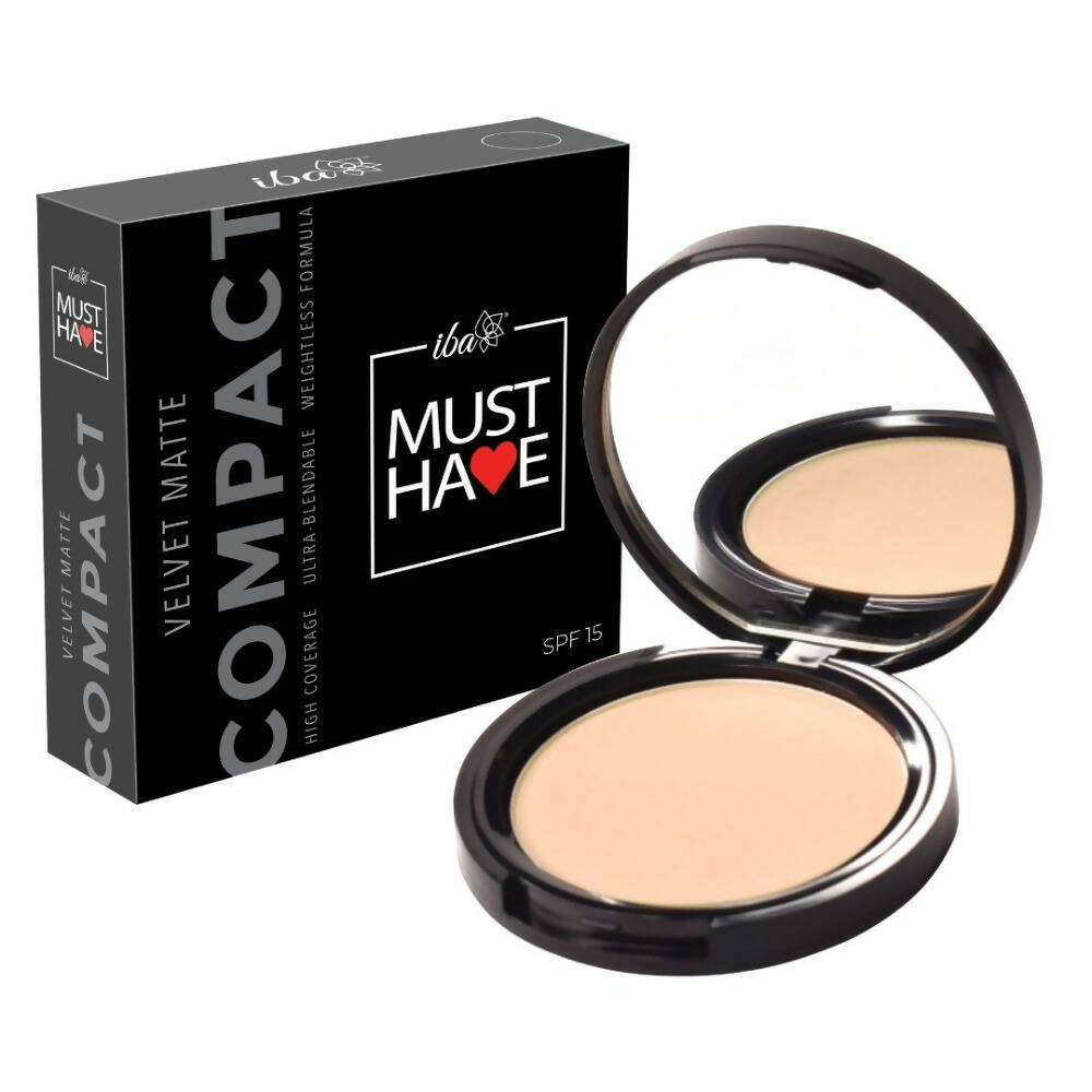 Iba Must Have Velvet Matte Compact - Cool Vanilla