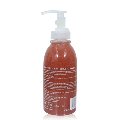 Garden Bliss Floral Spa Bath Scrub
