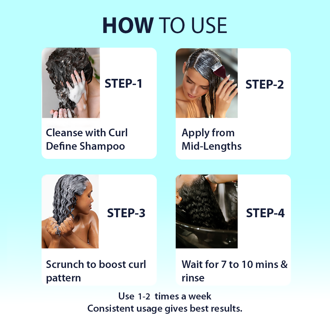 Dermistry Bio Actives Curl Define Complex Curl Defining & Retention Mask