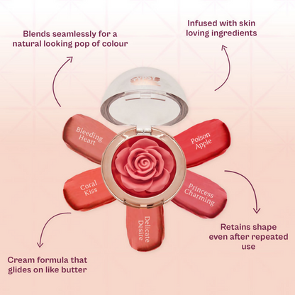 Typsy Beauty Enchanted Garden Rose Blush - Bleeding Heart 03