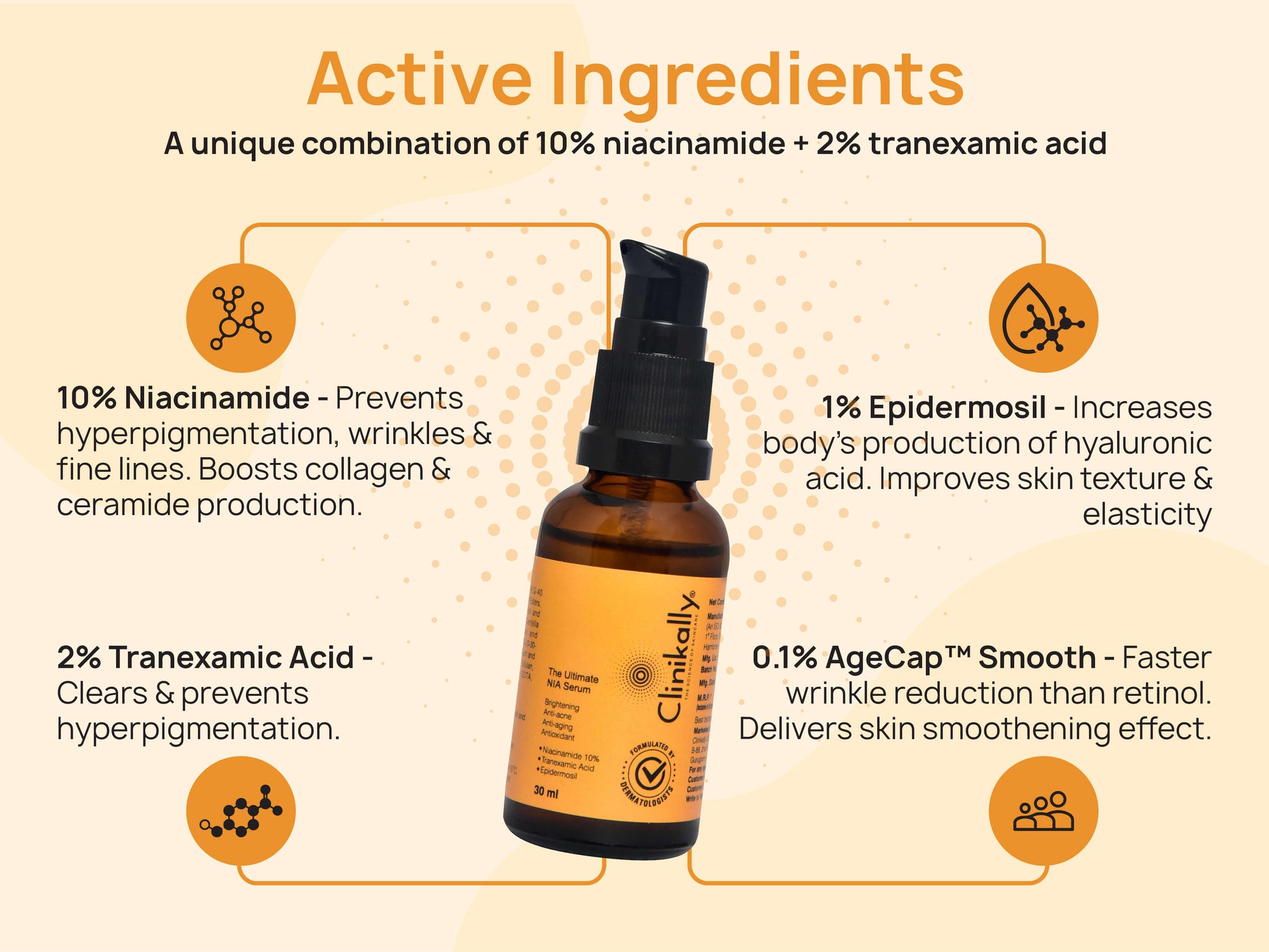 Clinikally The Ultimate NIA Serum + Pigment Corrector Cream