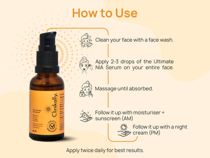 Clinikally The Ultimate NIA Serum + Pigment Corrector Cream