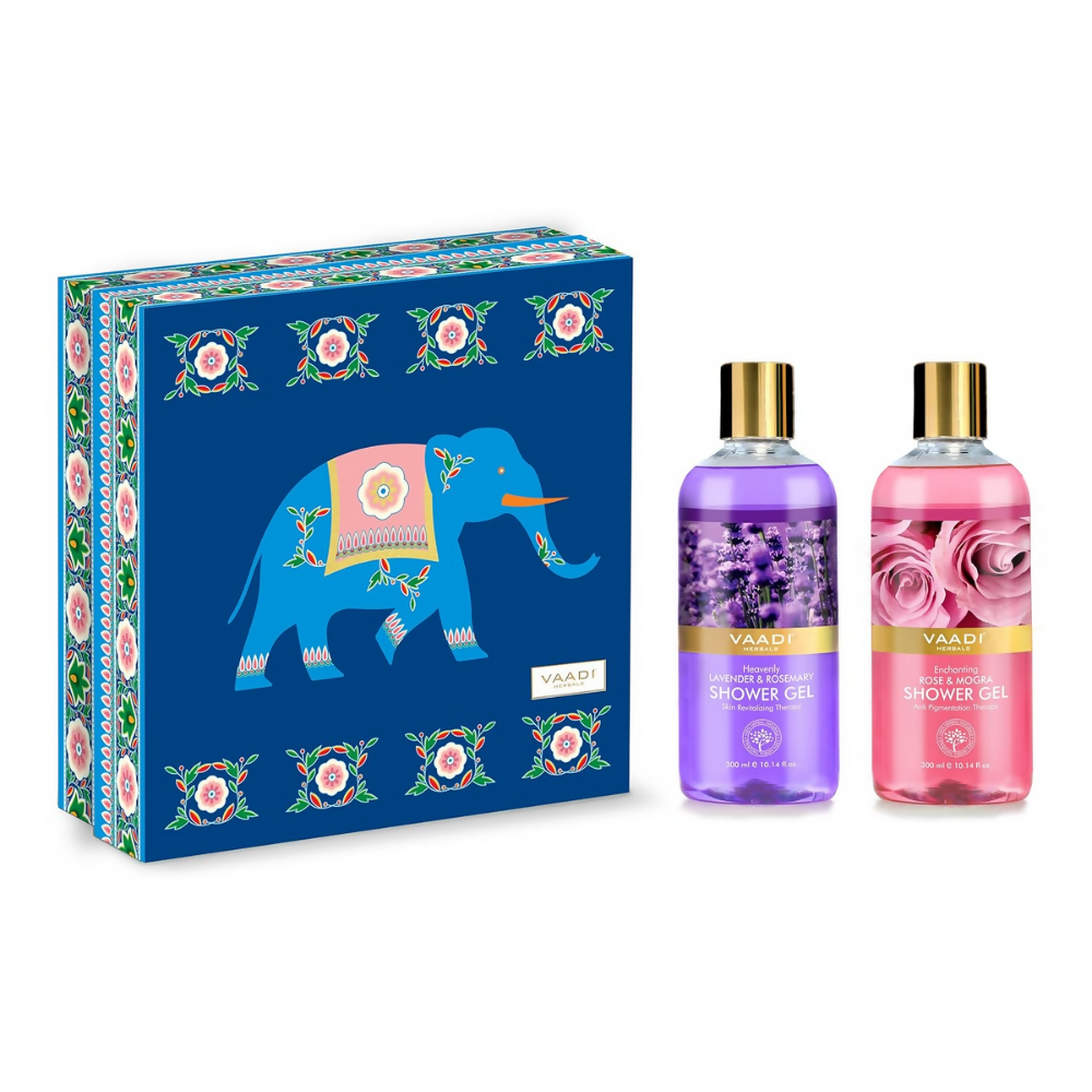 Vaadi Herbals Shower Gel - Heavenly Lavender and Rosemary