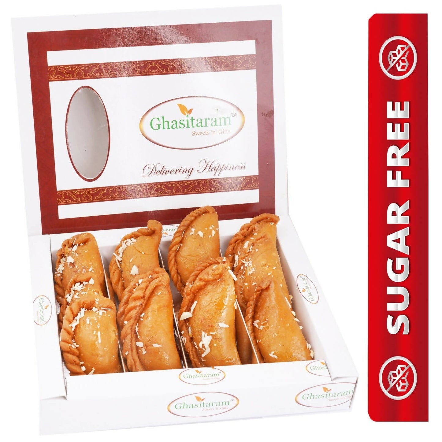 Ghasitaram Sugarfree Healthy Wheat Gujiya Box