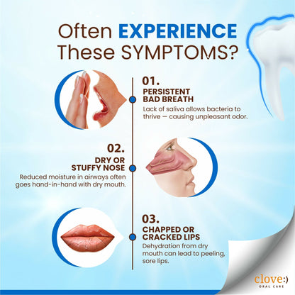 Clove Hydrate Toothpaste Dry Mouth Solution