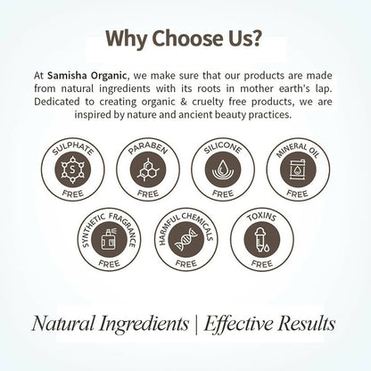 Samisha Organic Glycolic Acid & Salicyclic Acid Face Wash