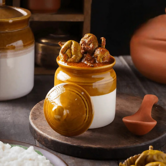 Sweet Karam Coffee Maavadu + Avakkai Pickle Combo