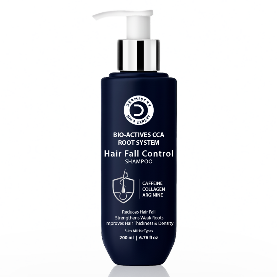 Dermistry Caffeine Collagen Wheat Protein Anti-Hair Fall Control Shampoo