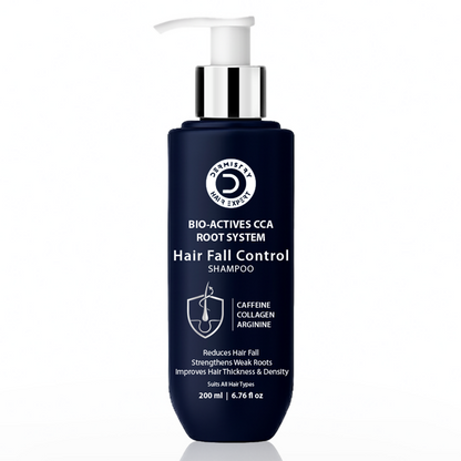 Dermistry Caffeine Collagen Wheat Protein Anti-Hair Fall Control Shampoo