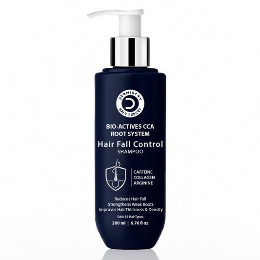 Dermistry Caffeine Collagen Wheat Protein Anti-Hair Fall Control Shampoo