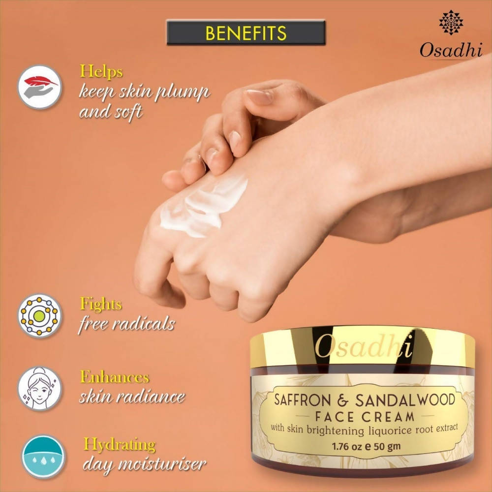 Osadhi Saffron & Sandalwood Face Cream