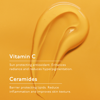 Asaya Vitamin C & Ceramide Sunscreen SPF 50+ PA++++, Invisible Gel Sunscreen For Face