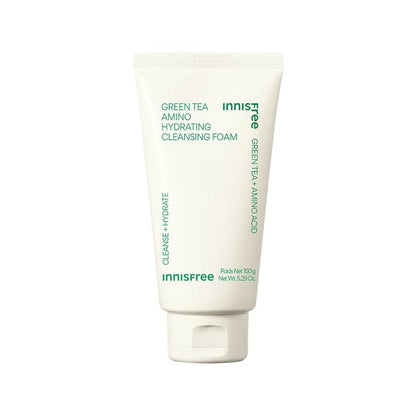 Innisfree Super Volcanic Pore Clay Mask 2X & Green Tea Foam Cleanser Combo