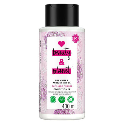 Love Beauty And Planet Rice Water & Angelica Seed Oil Curl & Waves Conditioner