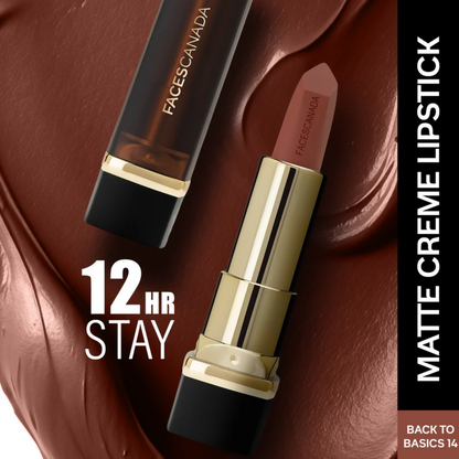 Faces Canada Comfy Matte Creme Lipstick - Back To Basics 14