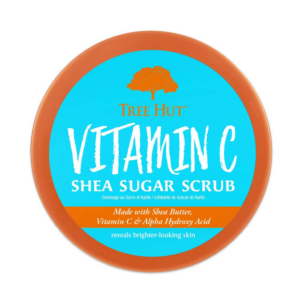 Tree Hut Vitamin C Shea Sugar Scrub, Ultra Hydrating and Exfoliating Scrub