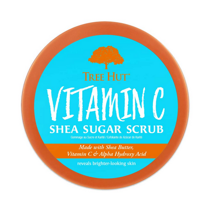 Tree Hut Vitamin C Shea Sugar Scrub, Ultra Hydrating and Exfoliating Scrub