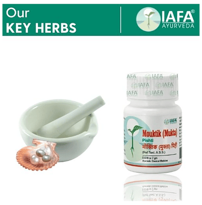 Iafa Ayuveda Mouktik (Mukta) Pishti Powder
