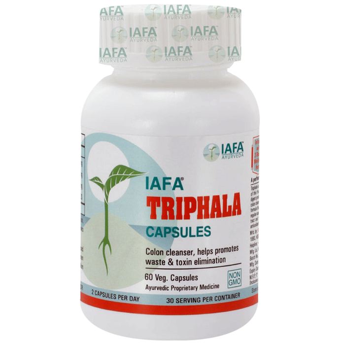 Iafa Ayuveda Triphala Veg Capsules