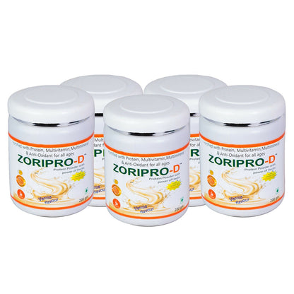 Zorilla Life Science Zoripro-D Protein Powder - Vanilla I Fortified with Protein I Multivitamin I Multimineral I Protein Powder with power of Herbs I Milk Protein with Power of Ashwagandha