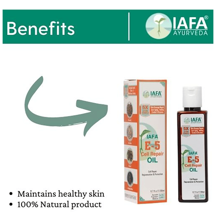 Iafa Ayuveda E-5 Cell Repair Oil