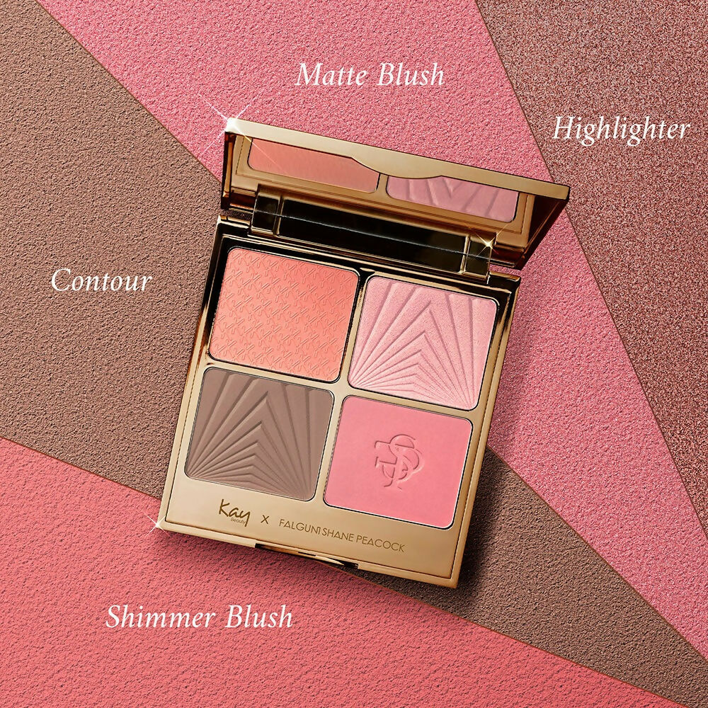 Kay Beauty x Falguni Shane Peacock Luxe Face Palette - Ethereal Pearl