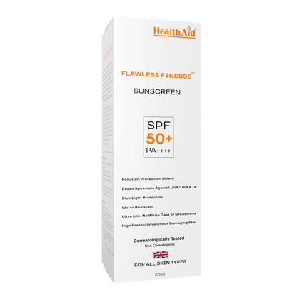 Flawless Finesse By HealthAid Sunscreen SPF 50+