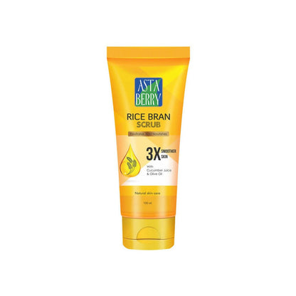 Astaberry Rice Bran Scrub with Cucumber Juice & Olive Oil