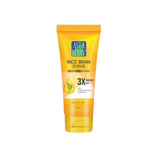 Astaberry Rice Bran Scrub with Cucumber Juice & Olive Oil