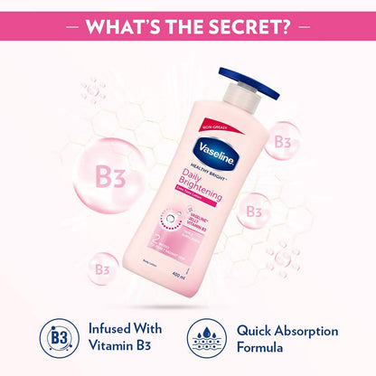 Vaseline Healthy Bright Daily Brightening Body Lotion 400 ML