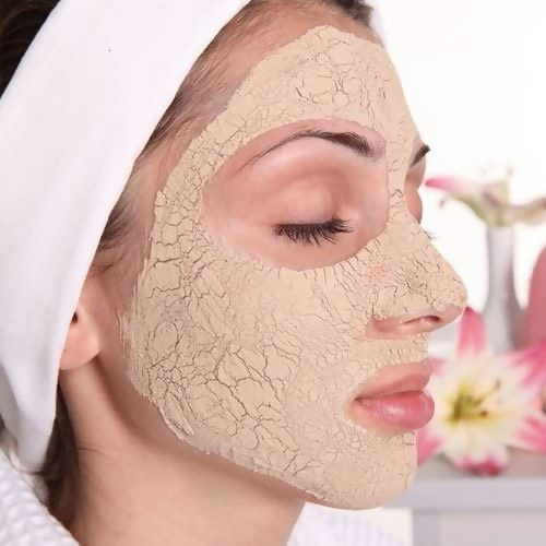 100% Organic Pure Multani Mitti Powder (Fuller's Earth) Skin Face Clays