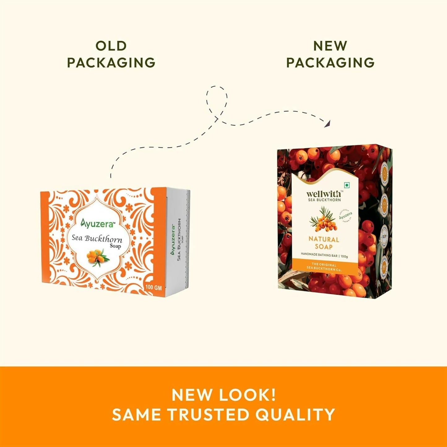Wellwith Sea Buckthorn Natural Soap