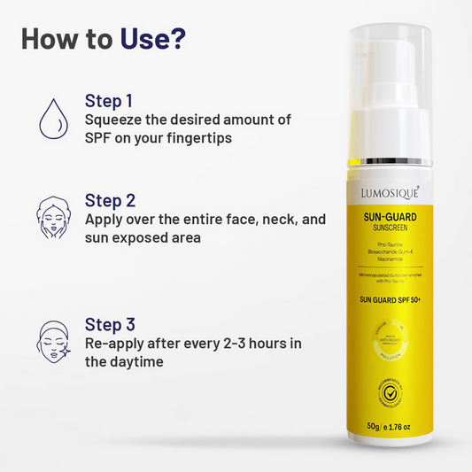 Lumosique Sun Guard Sunscreen Spf 50+