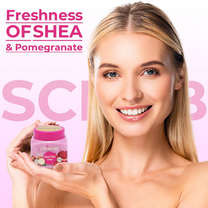 Pearlville Super Foods Collection Pomegranate Shea Butter Body Polish Scrub
