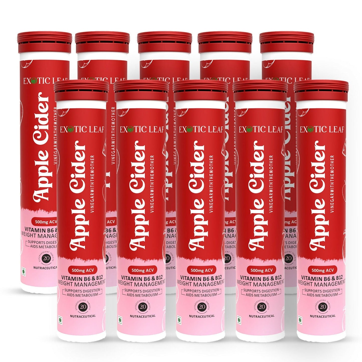 Exotic Leaf Apple Cider Vinegar Tablets