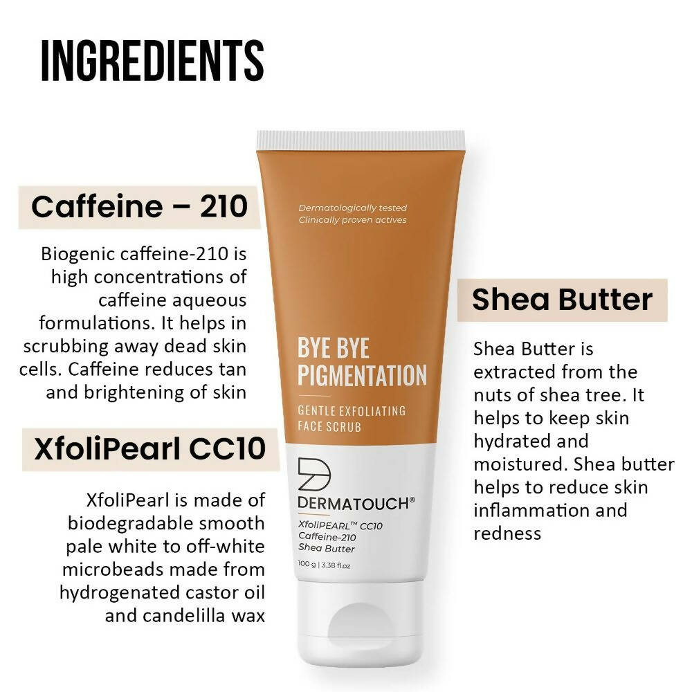 Dermatouch Bye Bye Pigmentation Face Scrub
