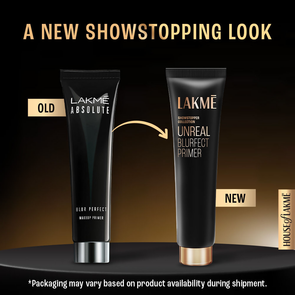 Lakme Unreal Blur Perfect Face Primer, Mattifies & Blurs Pores