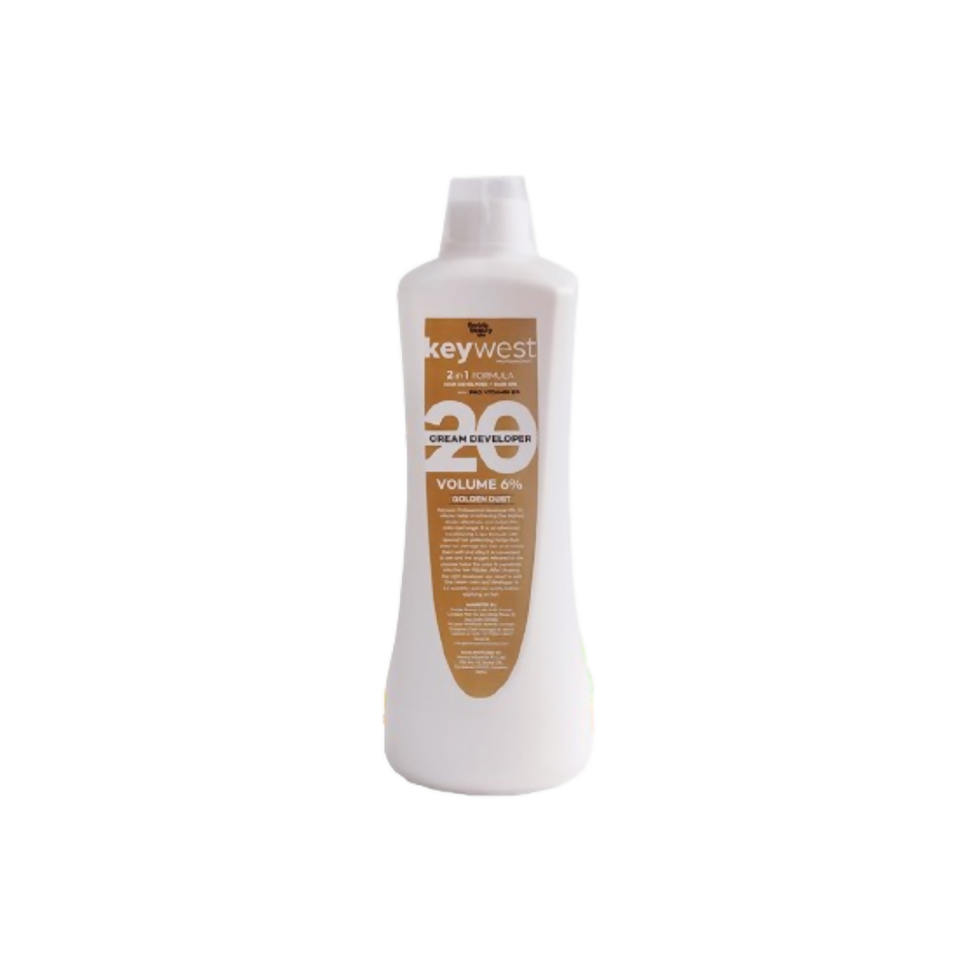 Keywest Professional Hair Color Developer Volume 6% With Pro Vitamin B5