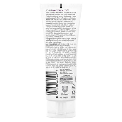 Ponds White Beauty Sun Dullness Removal Daily Facial Scrub