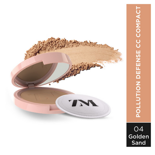 Zayn & Myza Pollution Defense CC with SPF 30 Compact Golden Sand